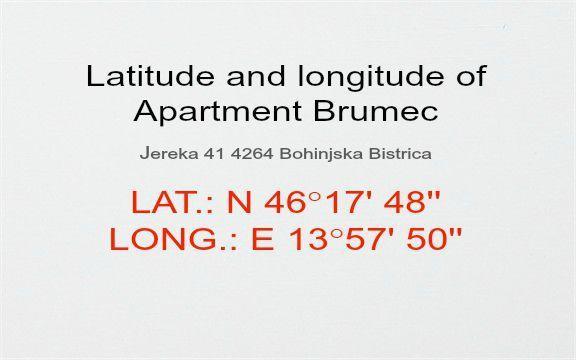 Apartment Brumec Bohinj Exteriör bild